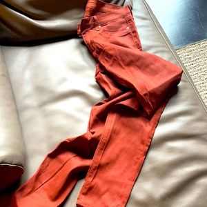 Hudson skinny mid rise waxed jeans.. size 29